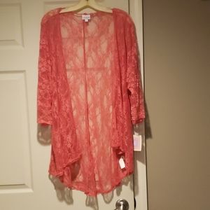 Lularoe med pink lace Lindsay